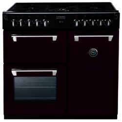 Stoves Richmond 900DFT 90cm Dual Fuel Range Cooker in Wild Berry